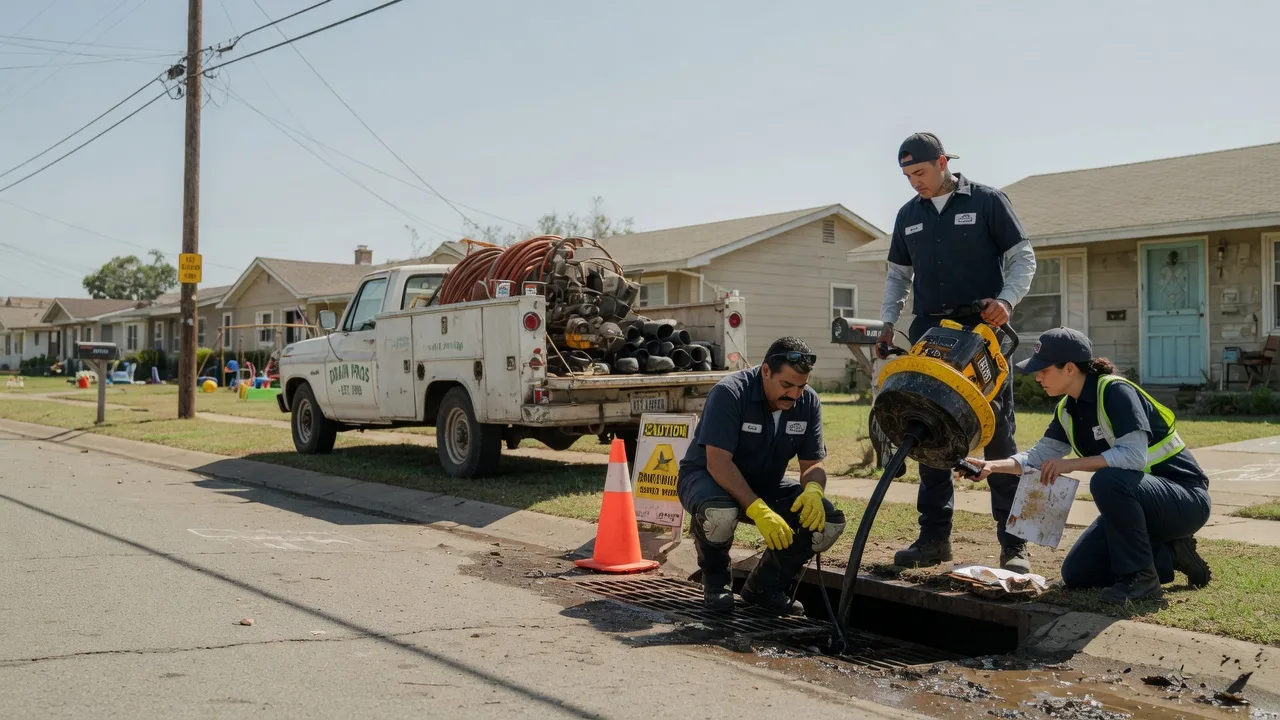 Drain Cleaning in El Paso, AR near me